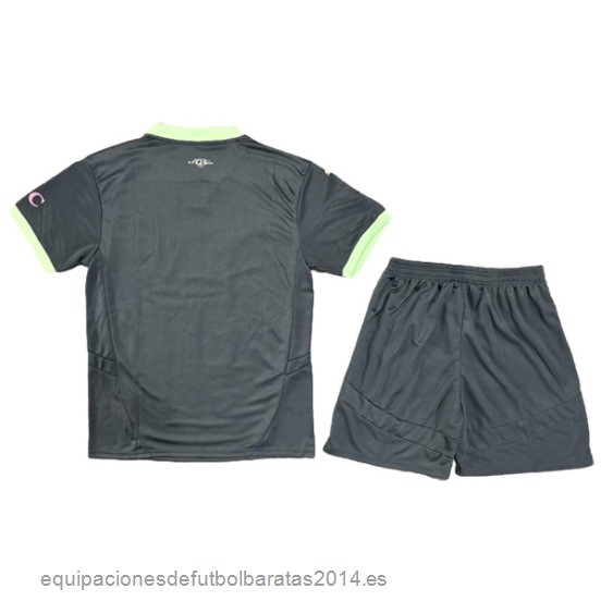 Nuevo 3ª Conjunto De Hombre AC Milan 24/25 Negro Baratas